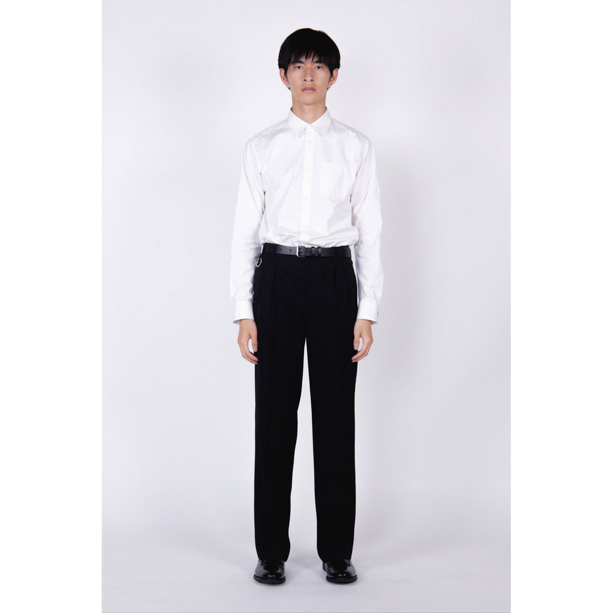 QUINN / Wide Tailored Pants / black – th products