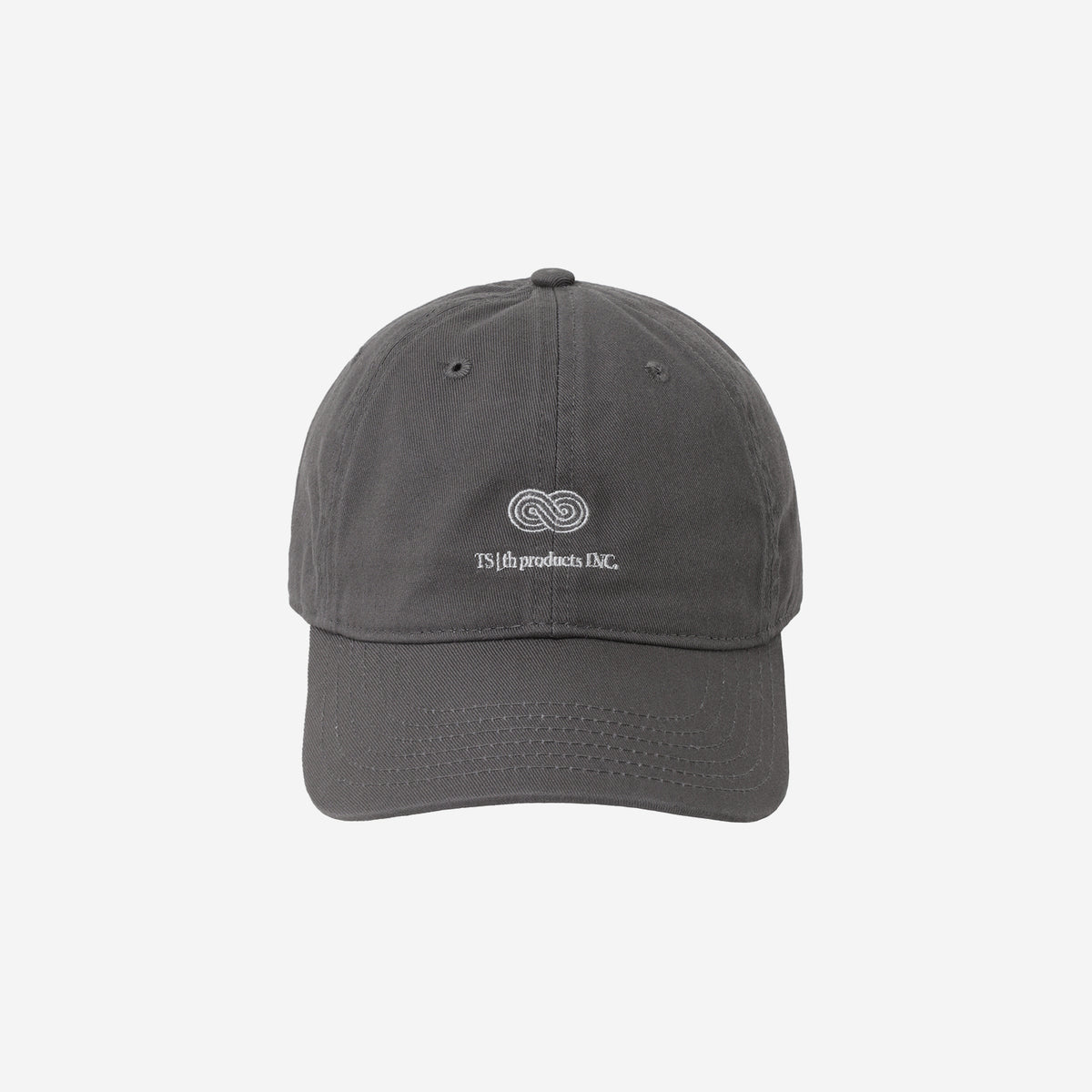Embroidery Cap / gray × white – th products
