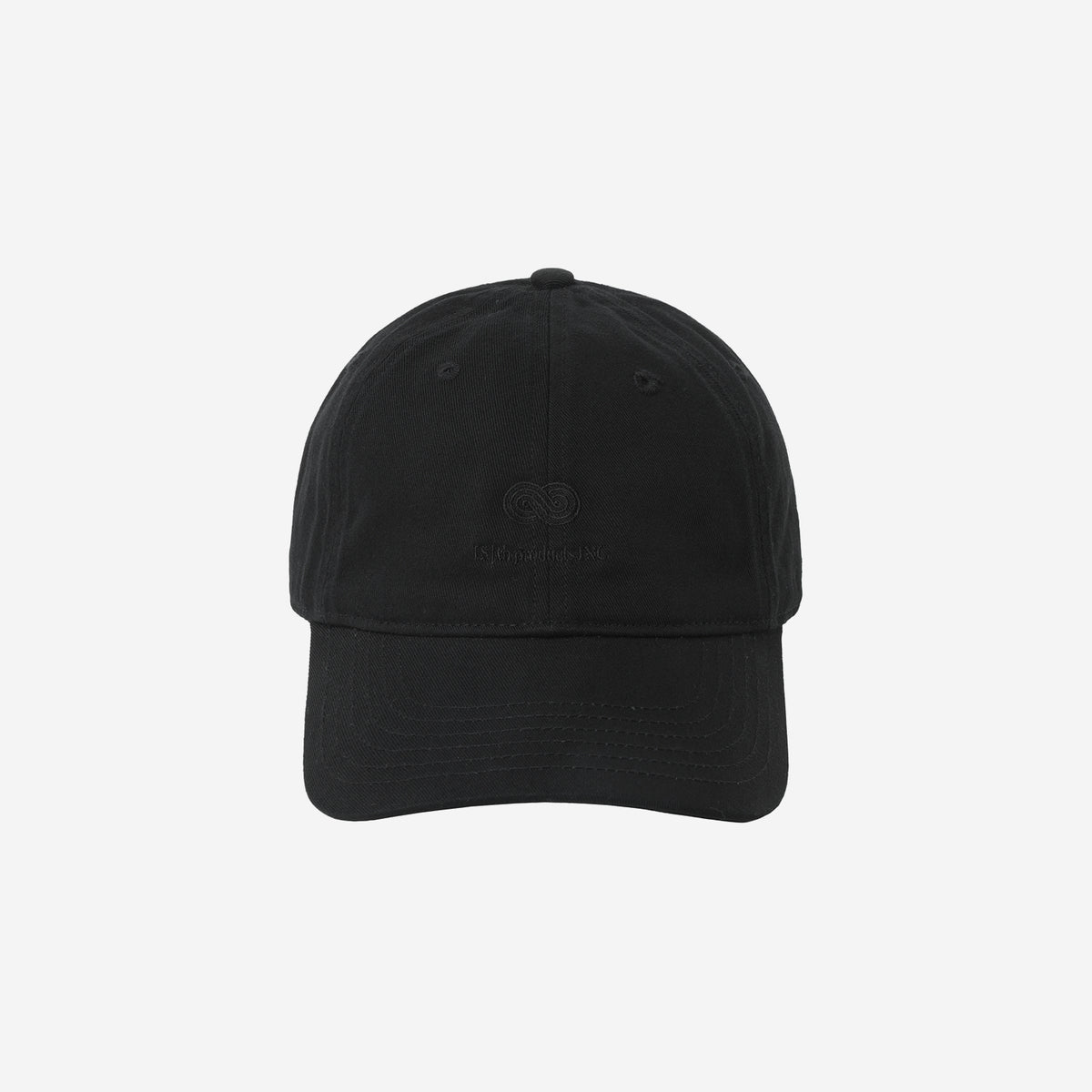 帽子 IkezawaPEAKY CAP - Black Embroidery Cap / black × black – th products