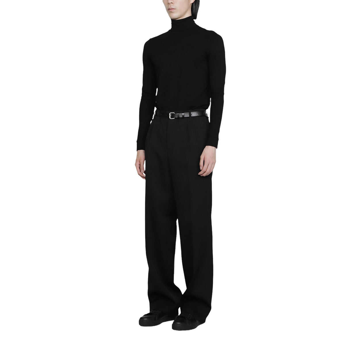 QUINN / Wide Tailored Pants / black – th products