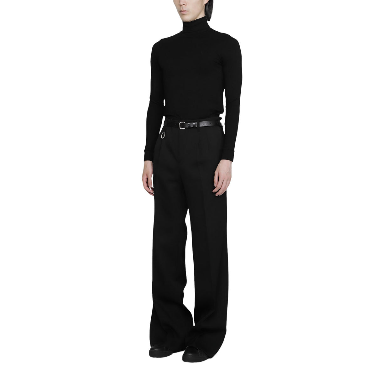 JOSEF / Semi Flard Pants / black