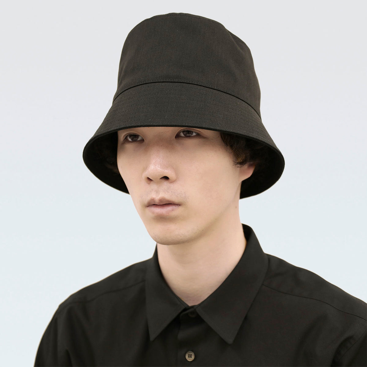 素材ナイロンth products pocketable bucket hat/black - ハット