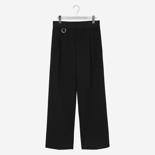 QUINN / Wide String Pants / black