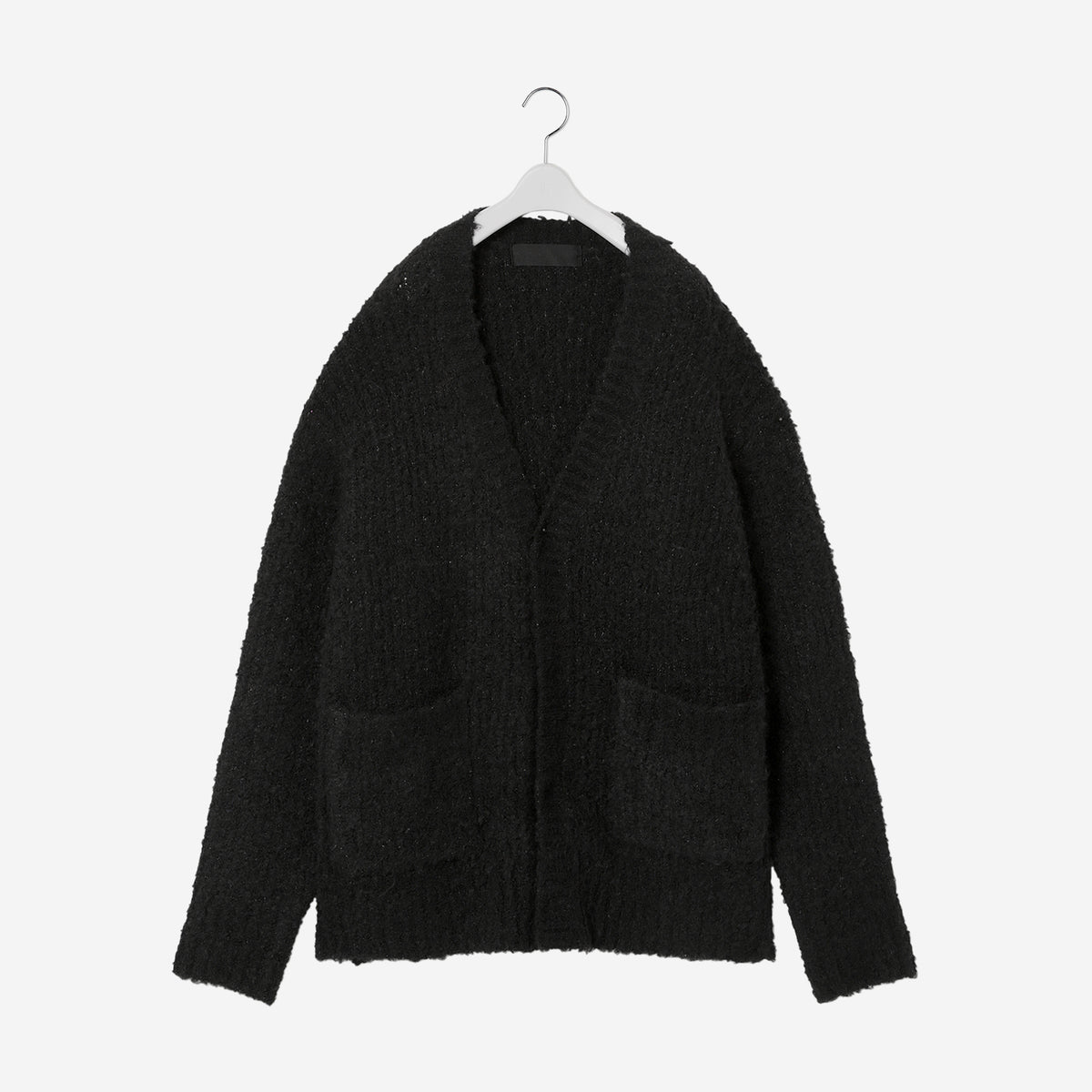 Inflated Cardigan / black – th products