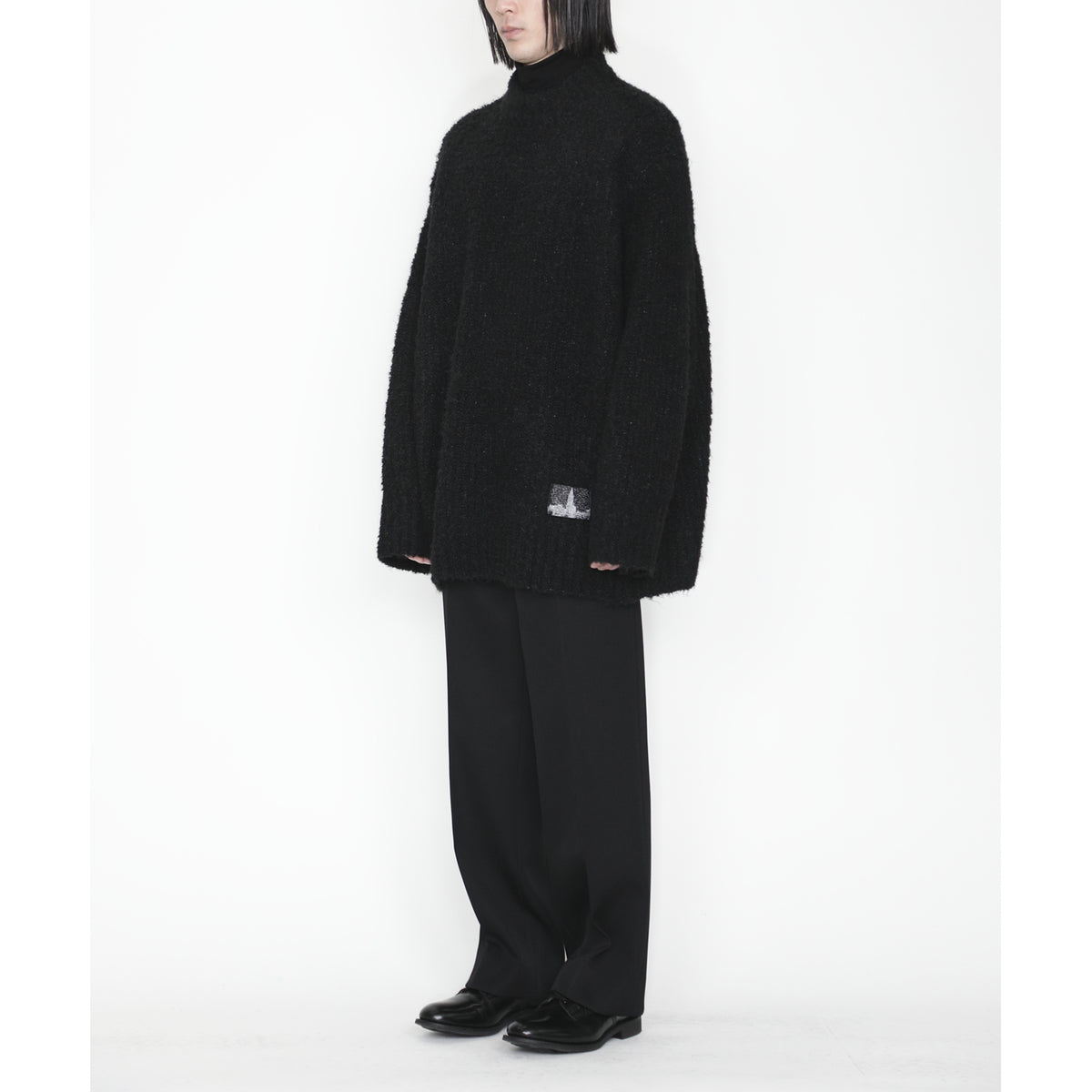 Inflated Oversized Crew / black – th products