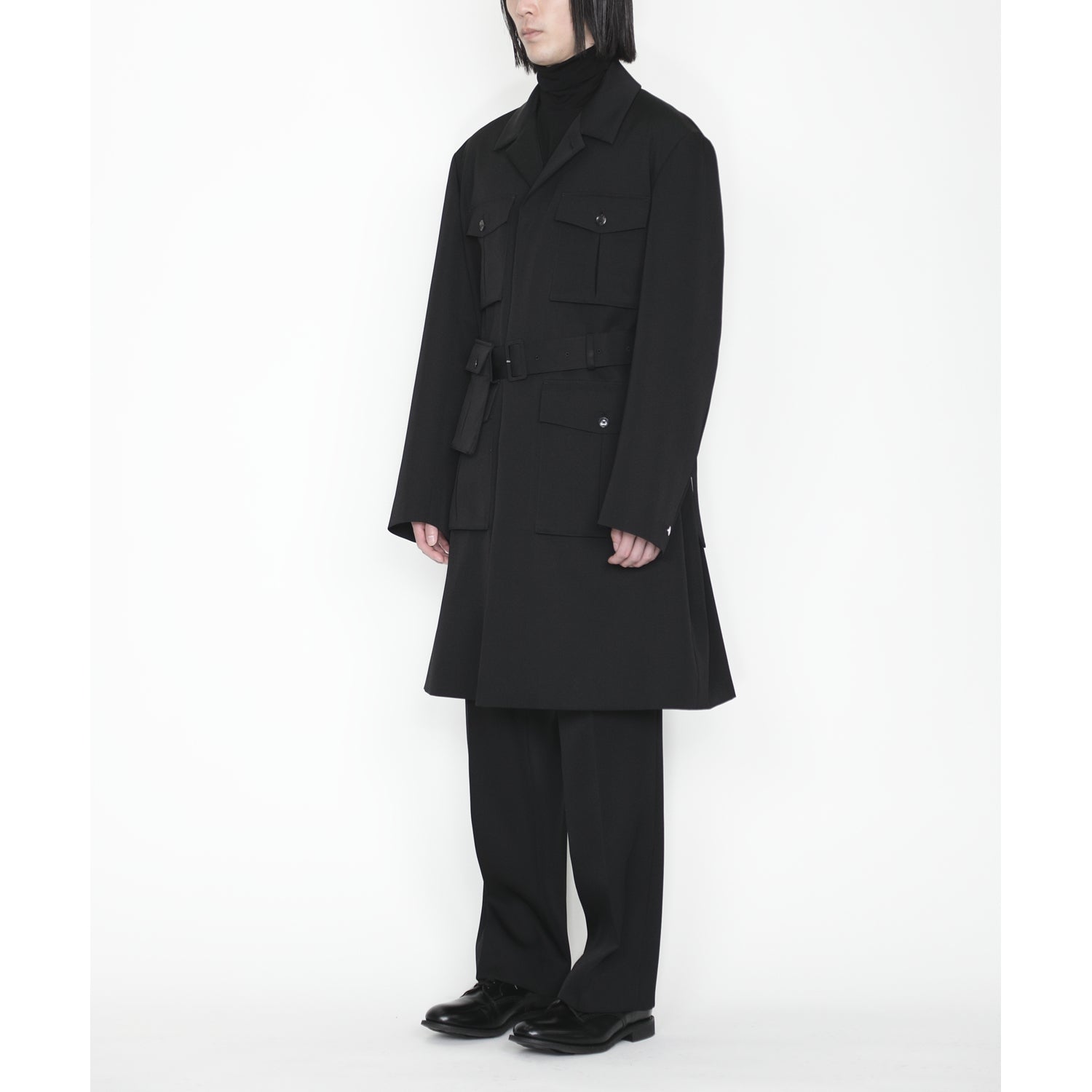 Military Pocket Coat / black