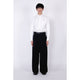 Extra Volumed Tapered Pants / black