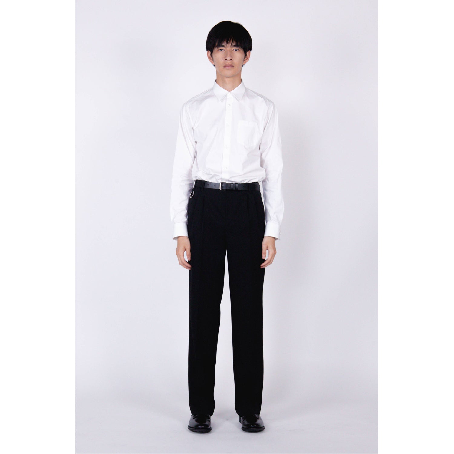 QUINN / Wide Tailored Pants / black – th products QUINN / Wide Tailored Pants / black – th products