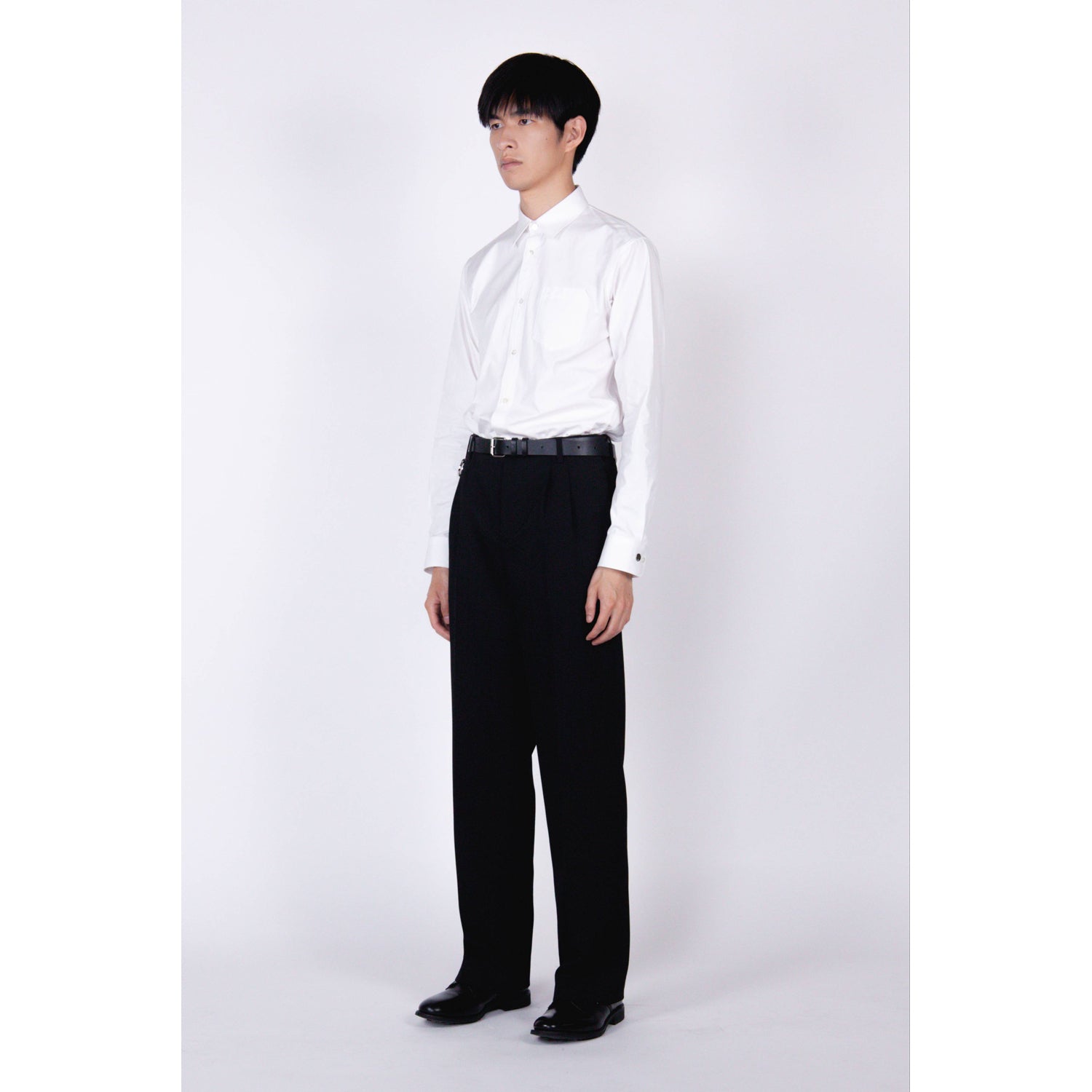 QUINN / Wide Tailored Pants / black – th products