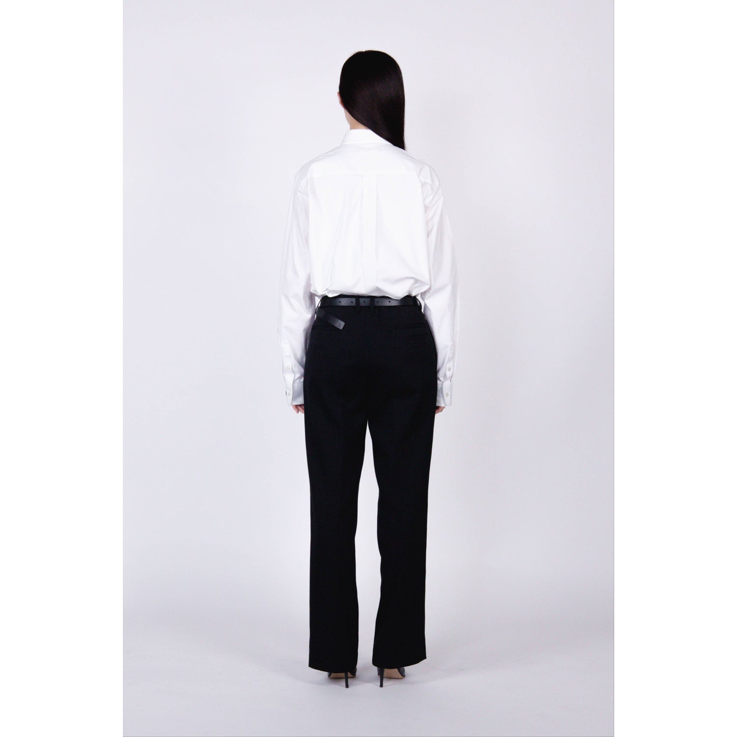 QUINN / Wide Tailored Pants / black – th products
