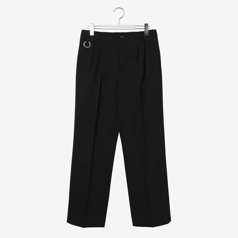 QUINN / Wide Tailored Pants / black