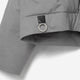 Double Collar Down Jacket / gray