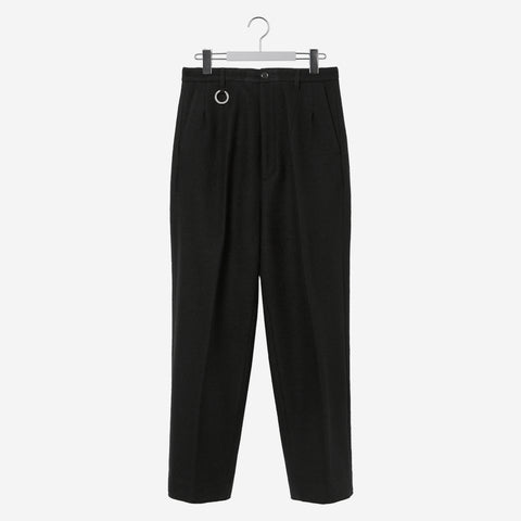 KAPOOR / Wide Tapered Pants / black