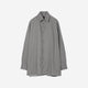 Technical Wool Oversized Shirt / gray