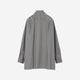 Technical Wool Oversized Shirt / gray