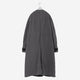 Collar less Military Coat / gray