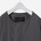 Collar less Military Coat / gray