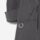 Collar less Military Coat / gray