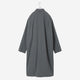 Padded Long Shirt Coat / gray