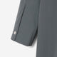 Padded Long Shirt Coat / gray