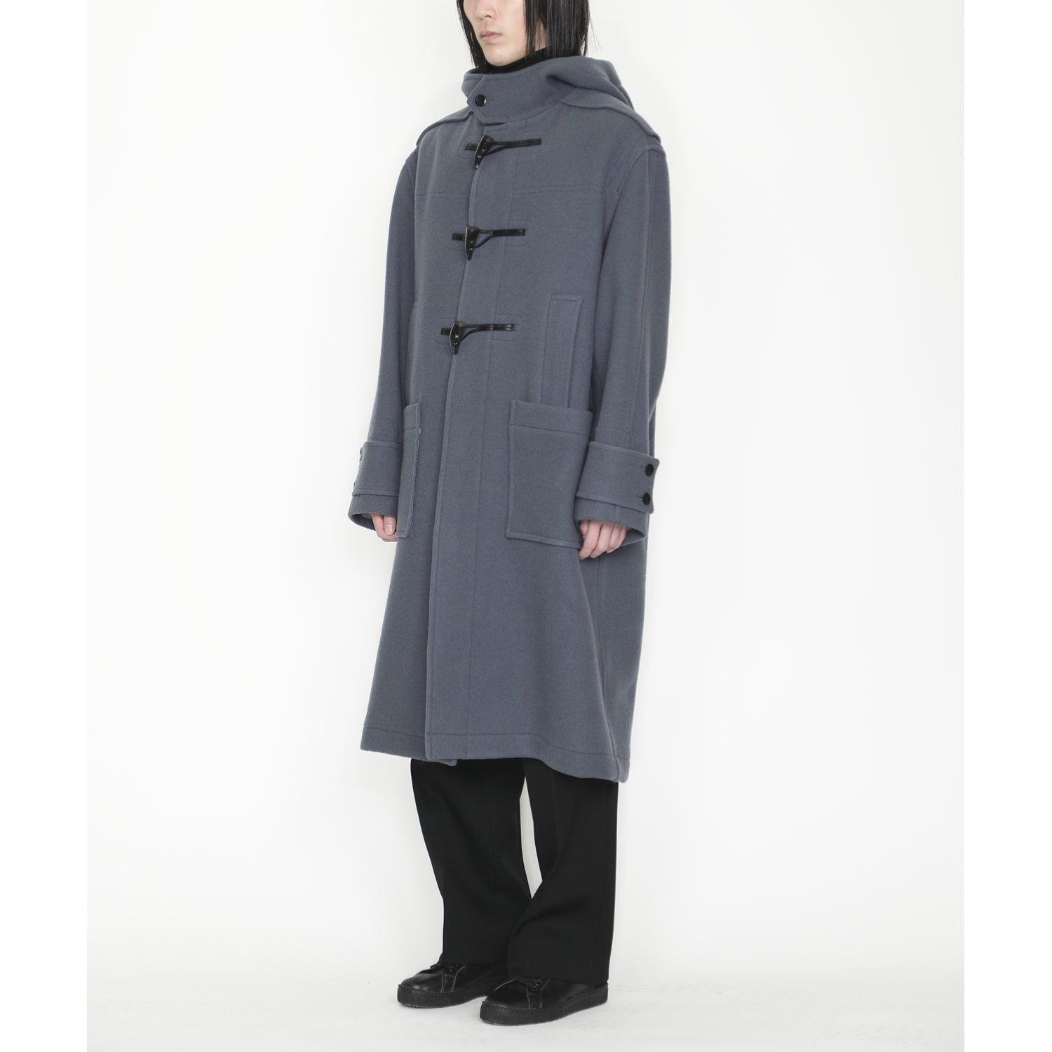 Toggle Duffle Coat / gray – th products