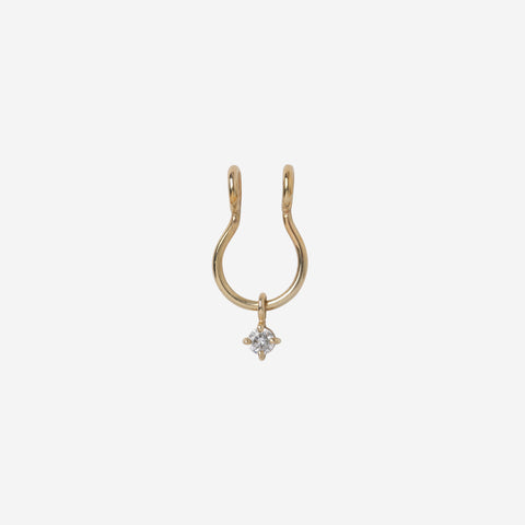 Nose Ring Diamond / Center / diamond