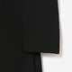 Collar Less Hidden Pocket Coat / black