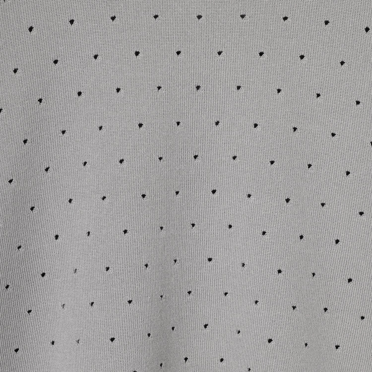 Dot Hole Pullover / gray