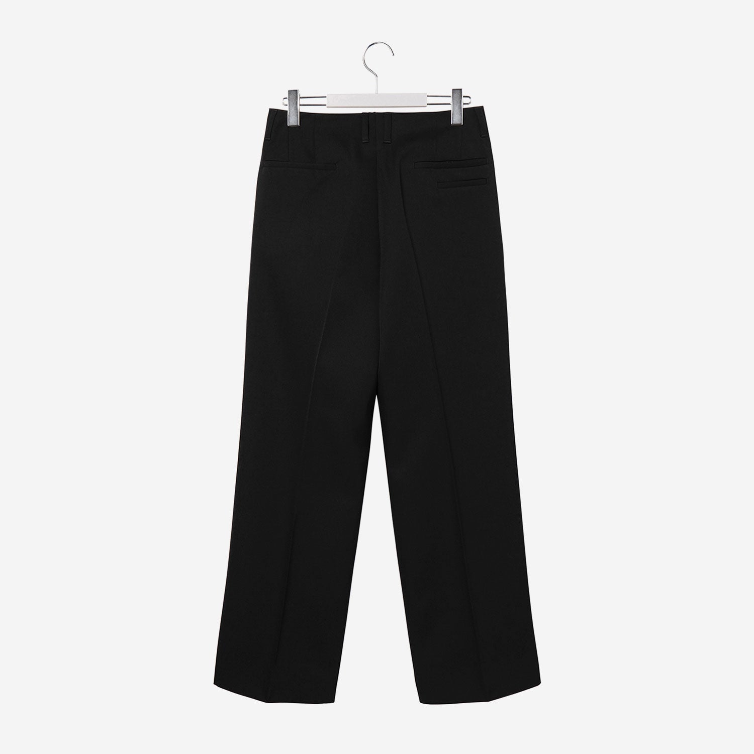 QUINN / Wide Tailored Pants / black