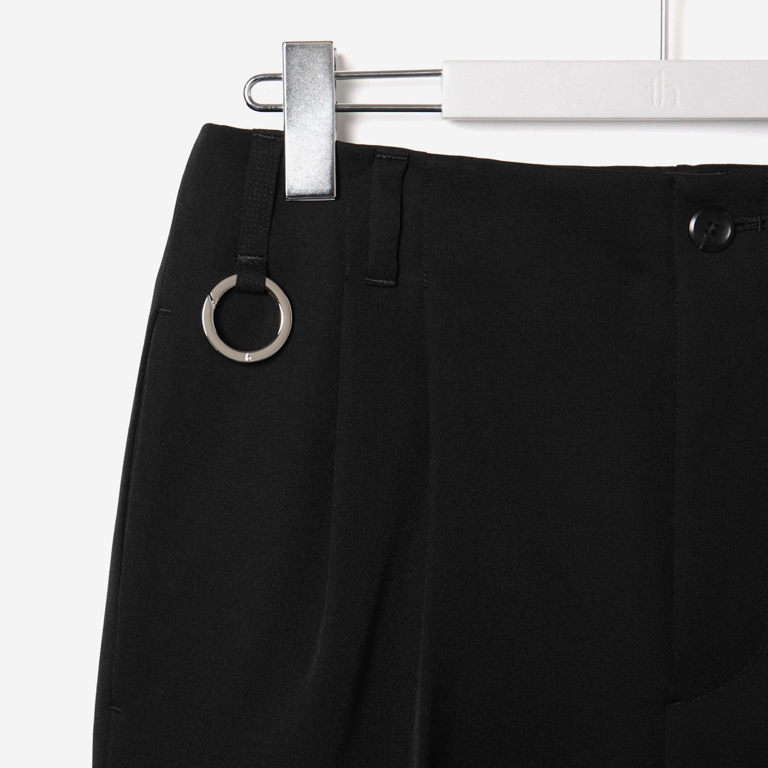 QUINN / Wide Tailored Pants / black