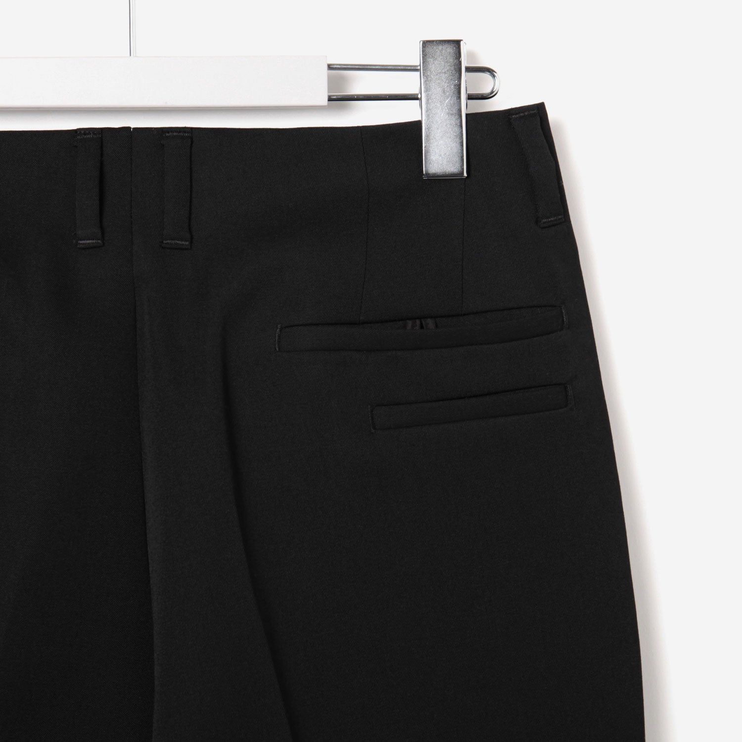 QUINN / Wide Tailored Pants / black