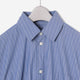 Gathered Shirt / blue stripe