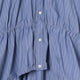 Gathered Shirt / blue stripe