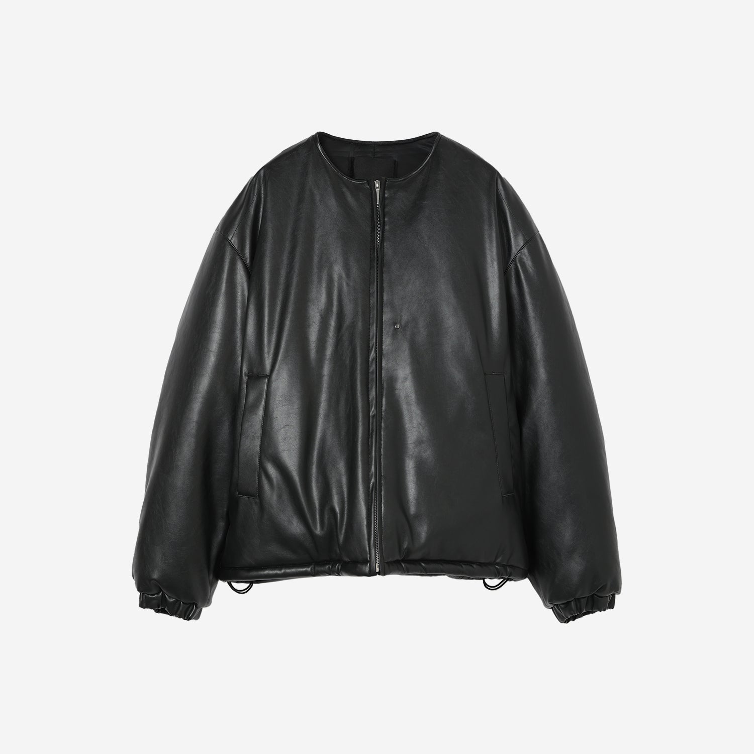 Padded Volumed Blouson / black