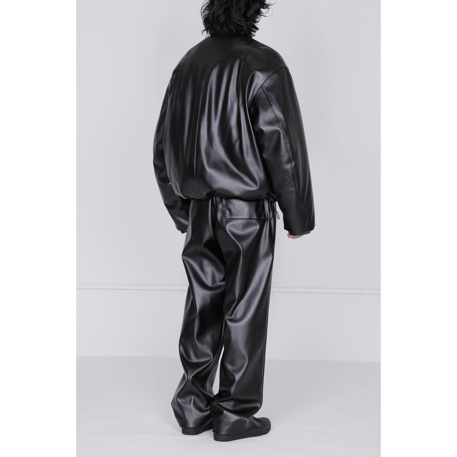 Padded Volumed Blouson / black