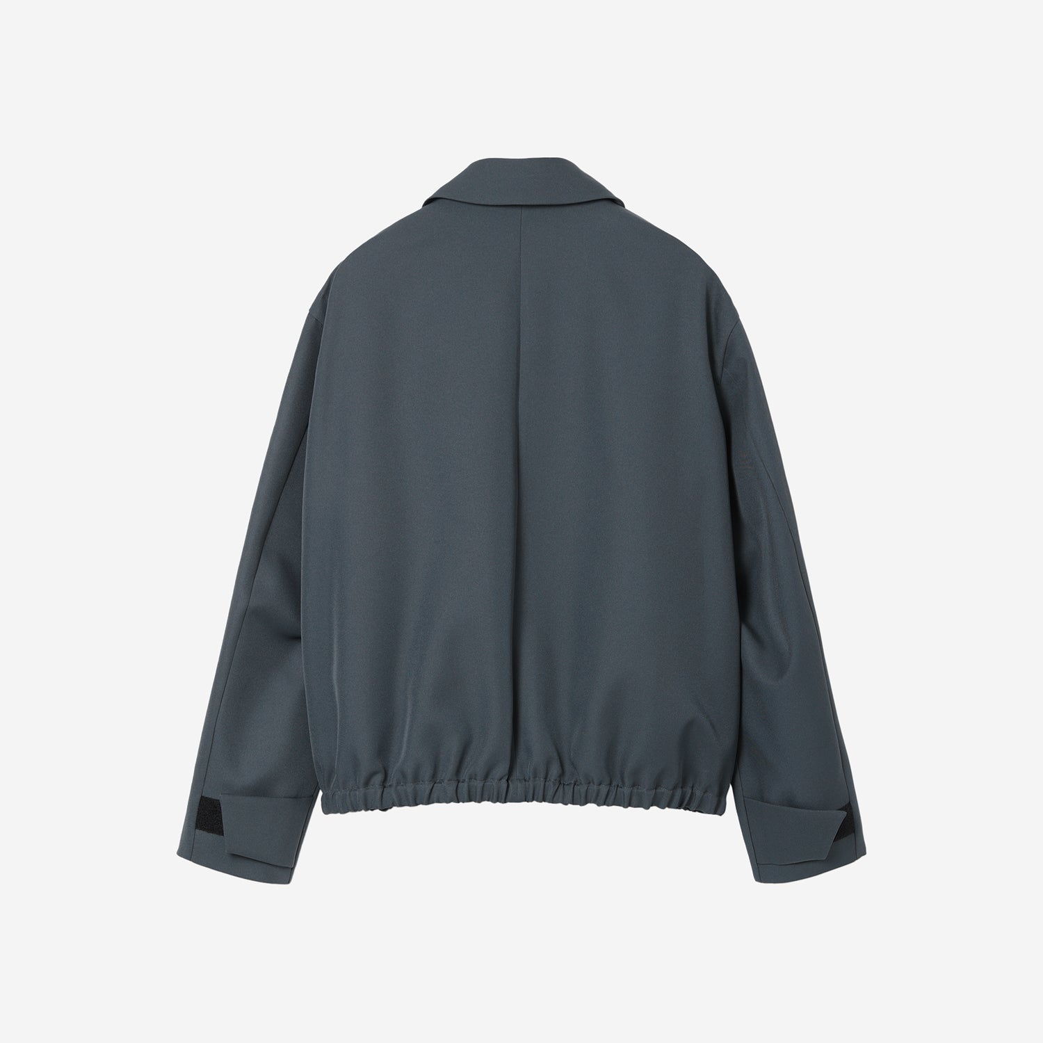 Drawstring Blouson / gray