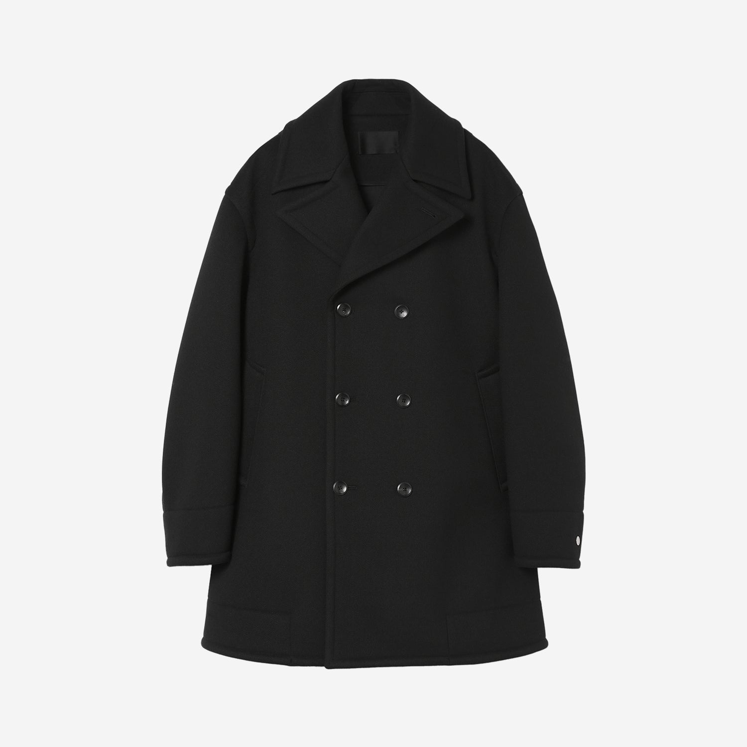 Oversized Marine Coat / black