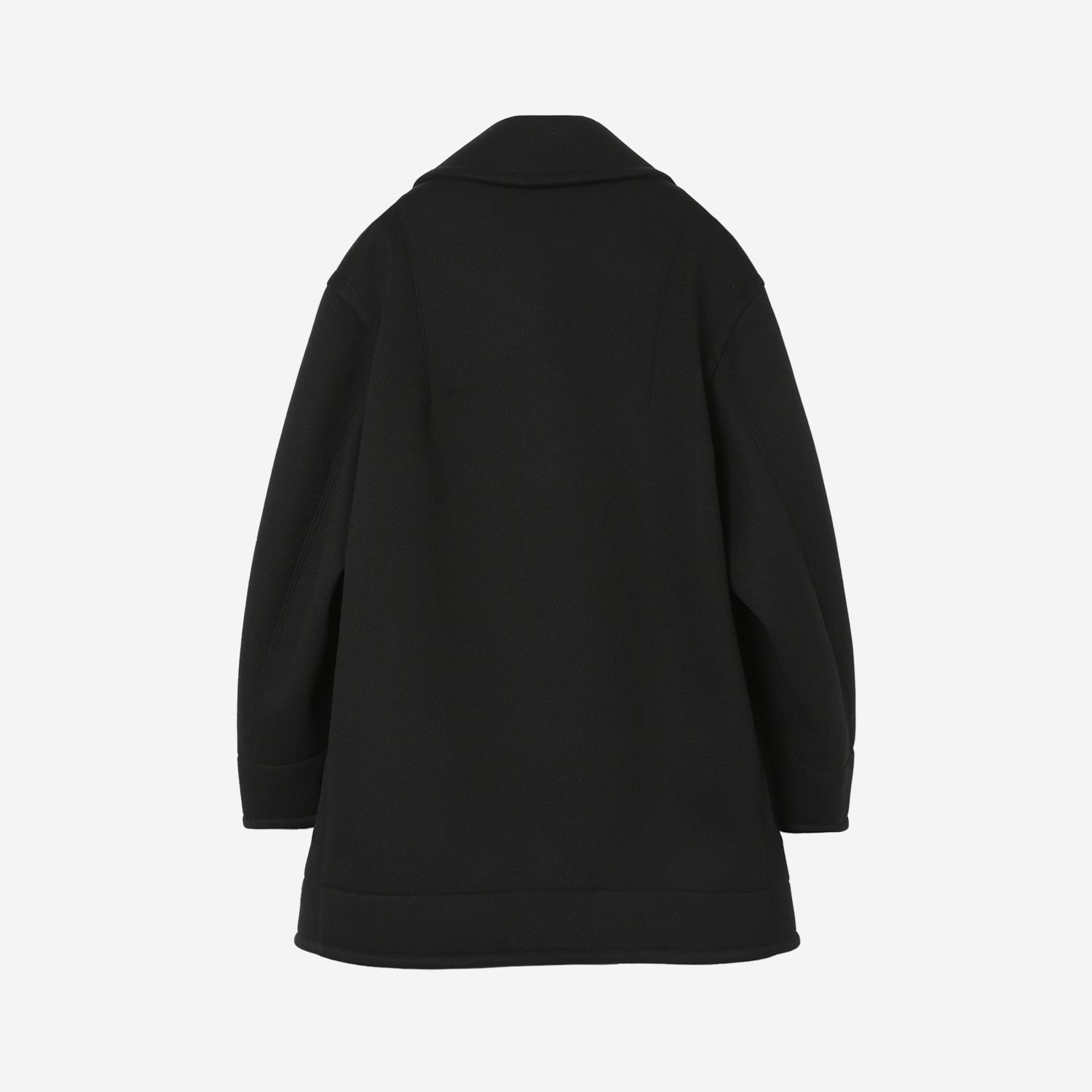 Oversized Marine Coat / black