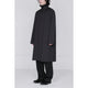 RAY / Midsize Long Shirt Coat / black