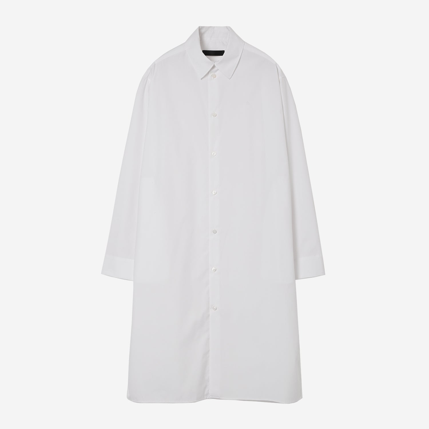 RAY / Midsize Long Shirt Coat / white