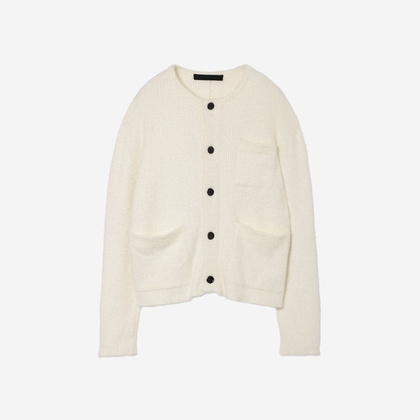 Mole Jacket Cardigan / white