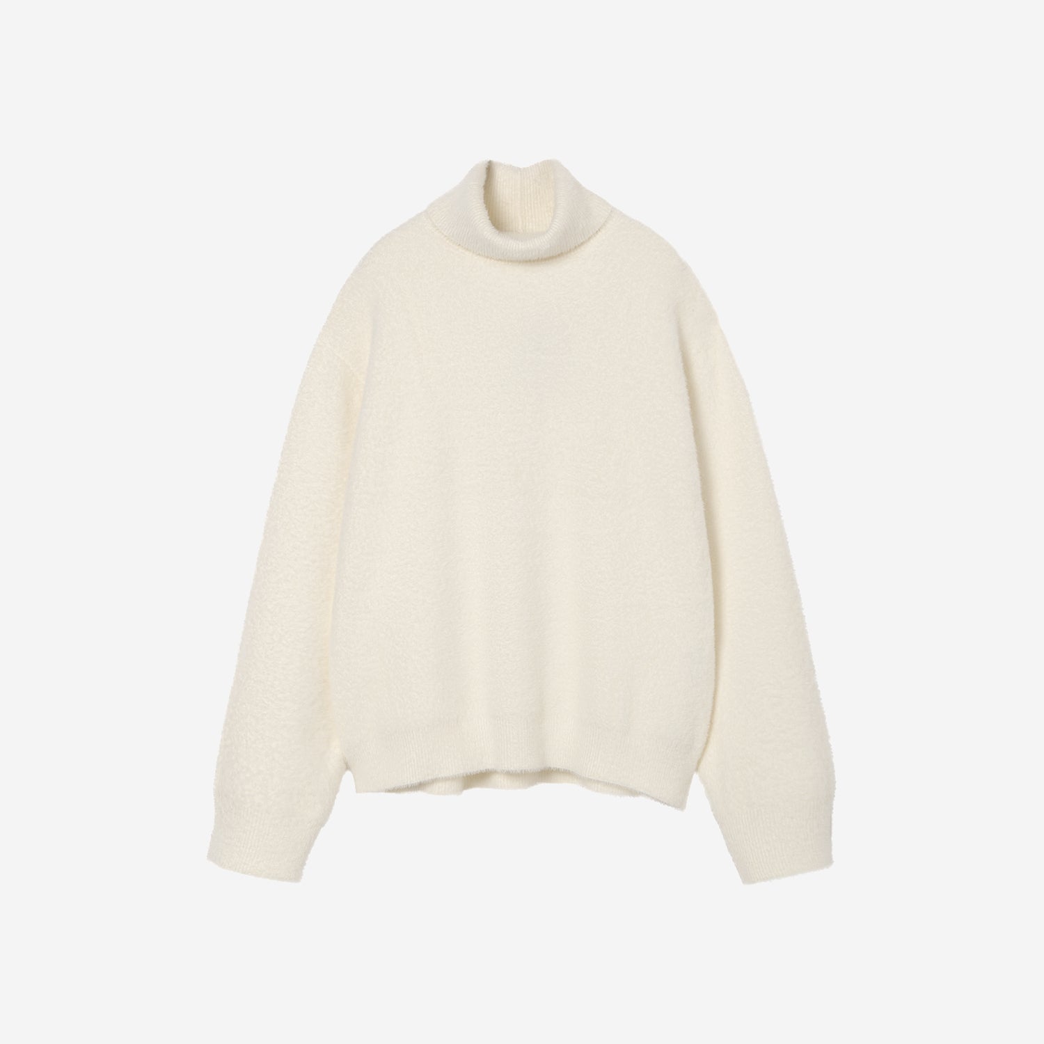 Mole Turtle Knit / white