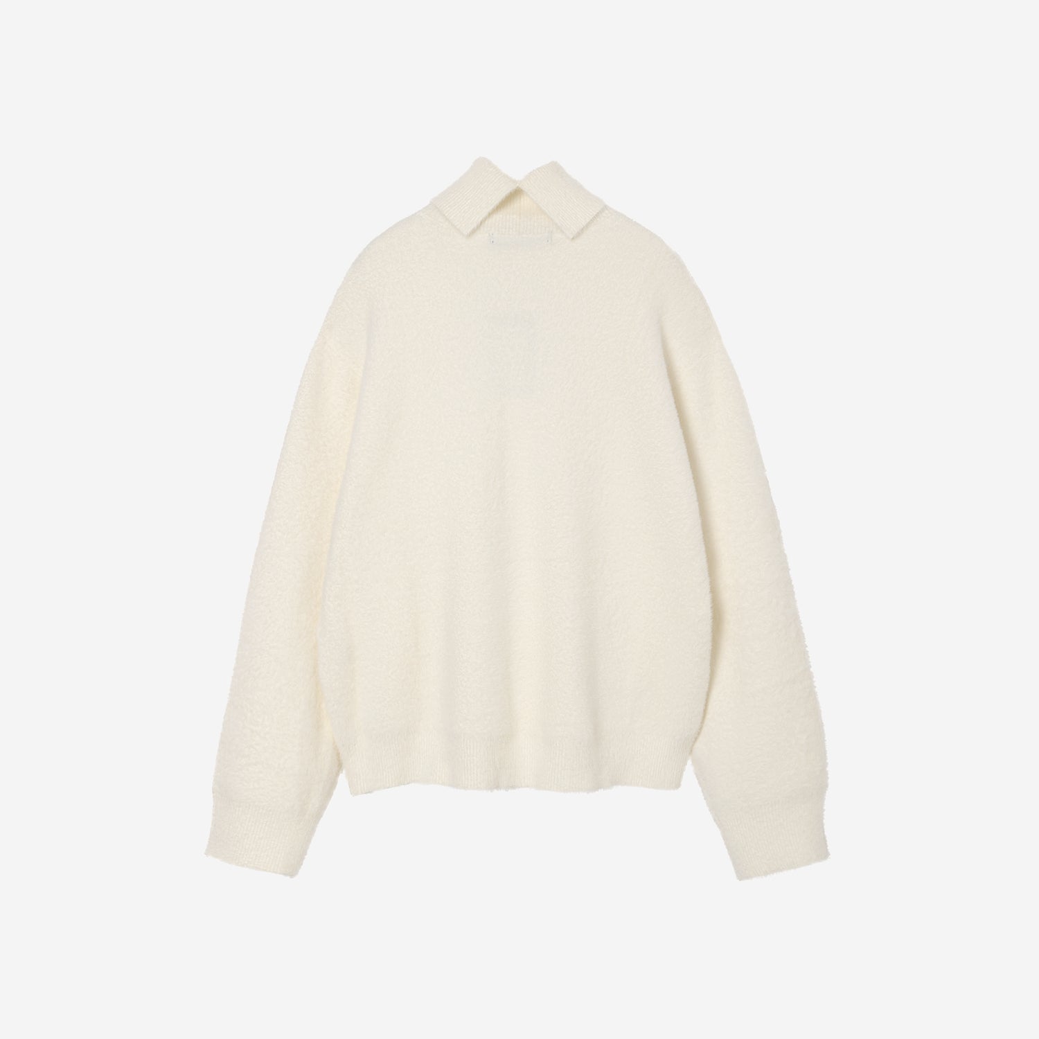 Mole Turtle Knit / white