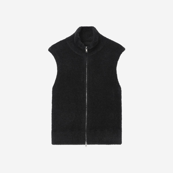 Mole Knit Vest / black