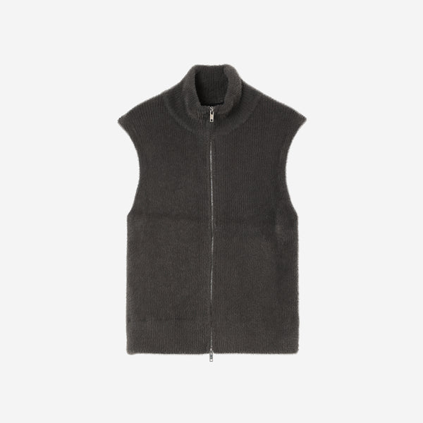 Mole Knit Vest / gray