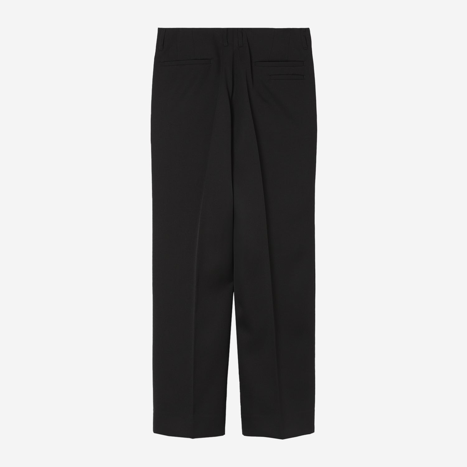 QUINN / Wide Tailored Pants / black