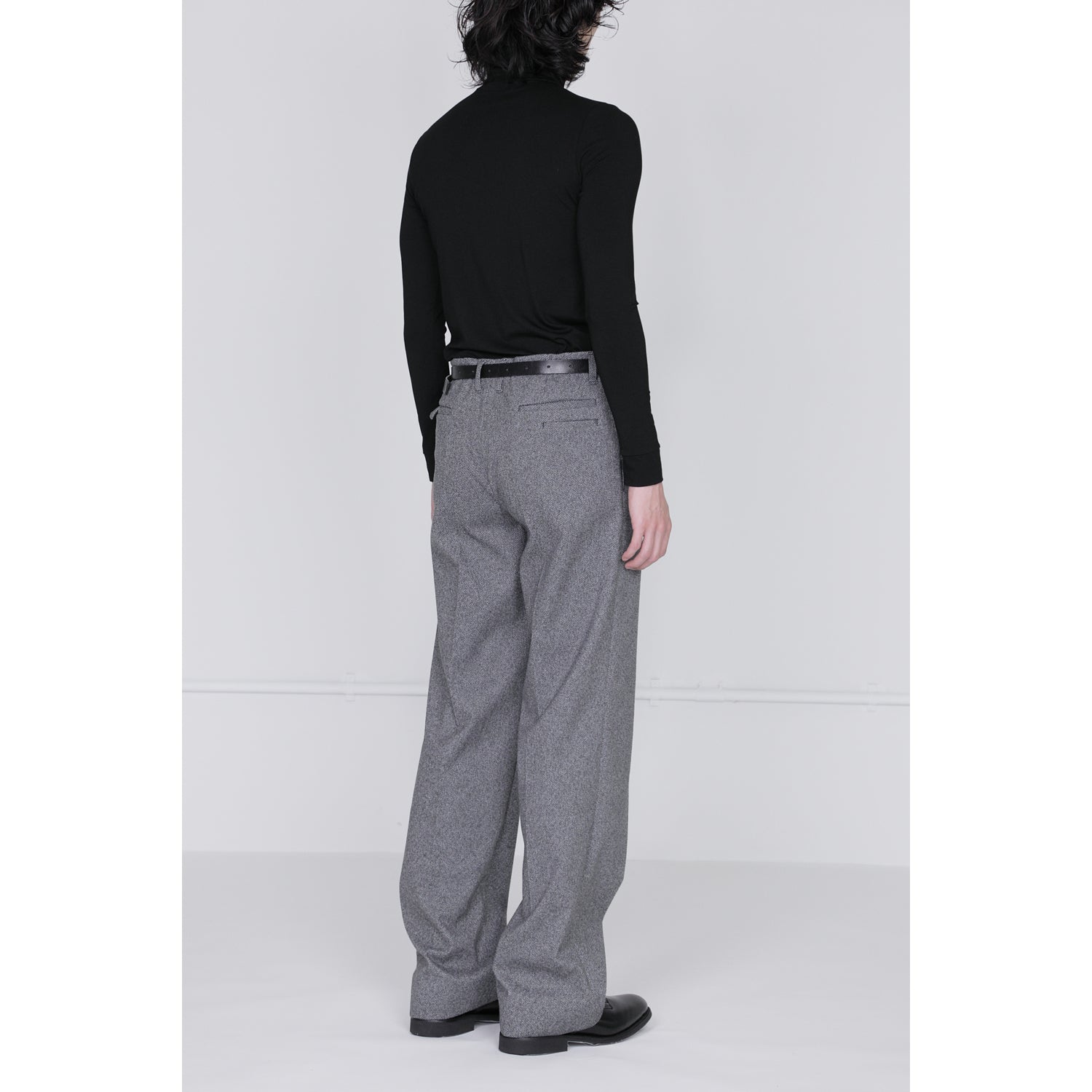 QUINN / Wide Tailored Pants / gray