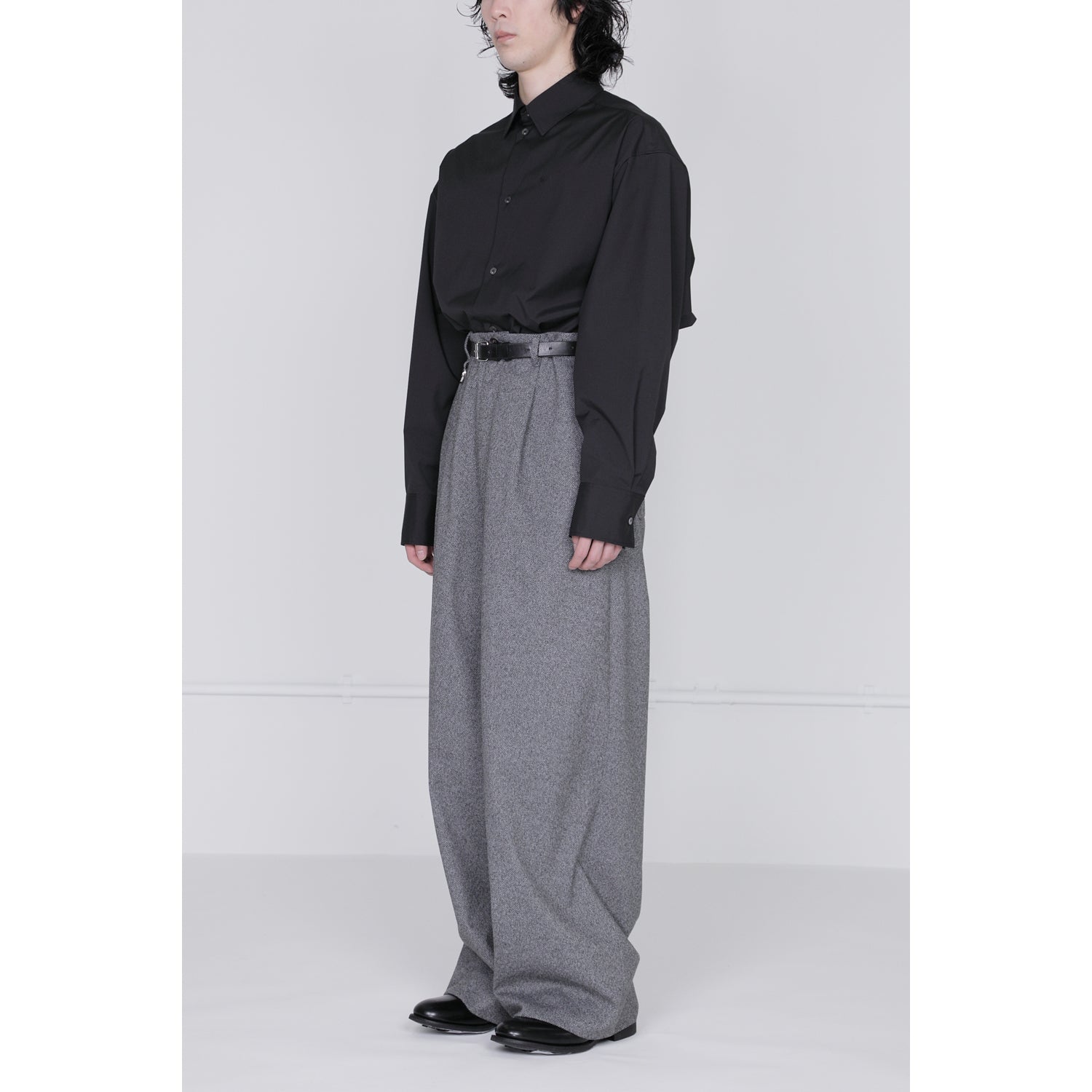 Wide 5pocket Pants / gray