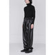 KAPOOR / Wide Tapered Pants / black