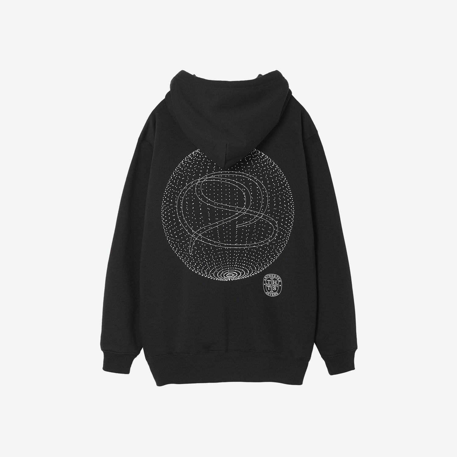 Print Hoodie - C / Air / black